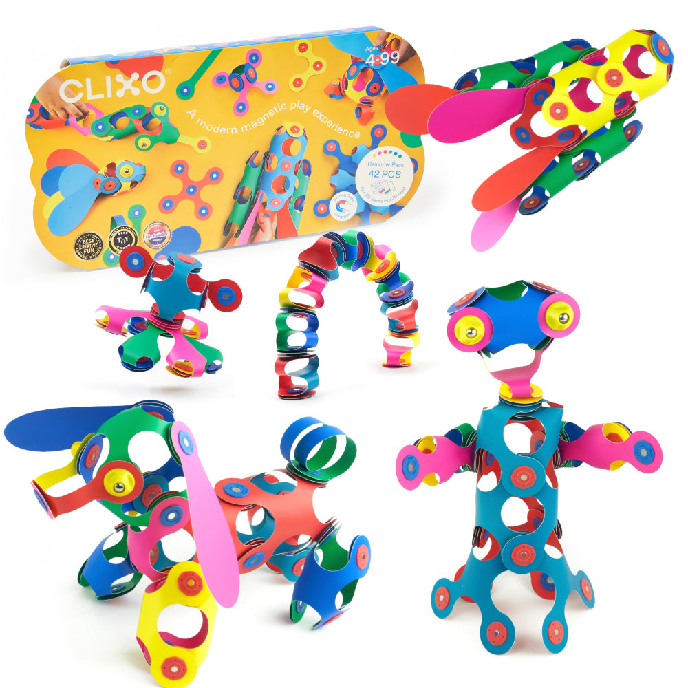 Rainbow Pack Magnetic Toy (42 Pcs)