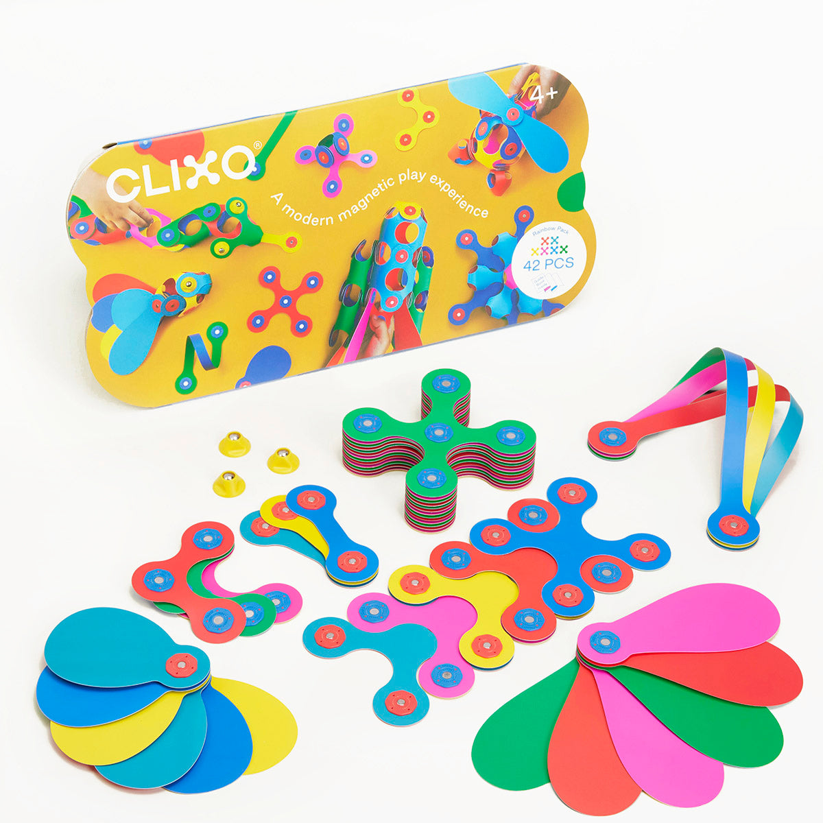 Rainbow Pack Magnetic Toy (42 Pcs)