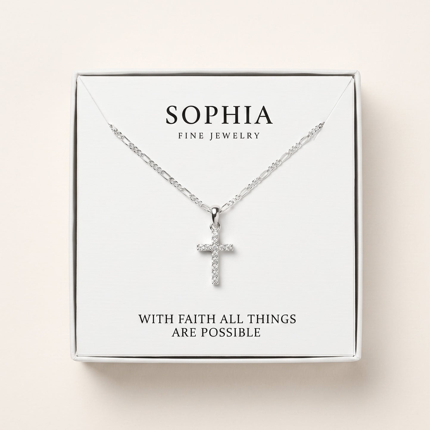 Guiding Light Cross Necklace