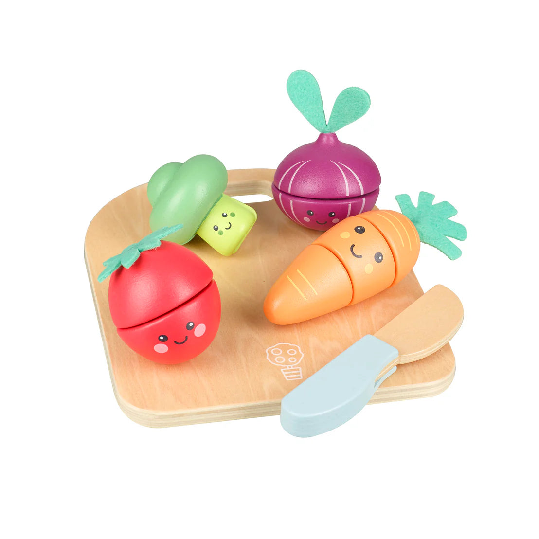 Happy Veggies Chopping Board