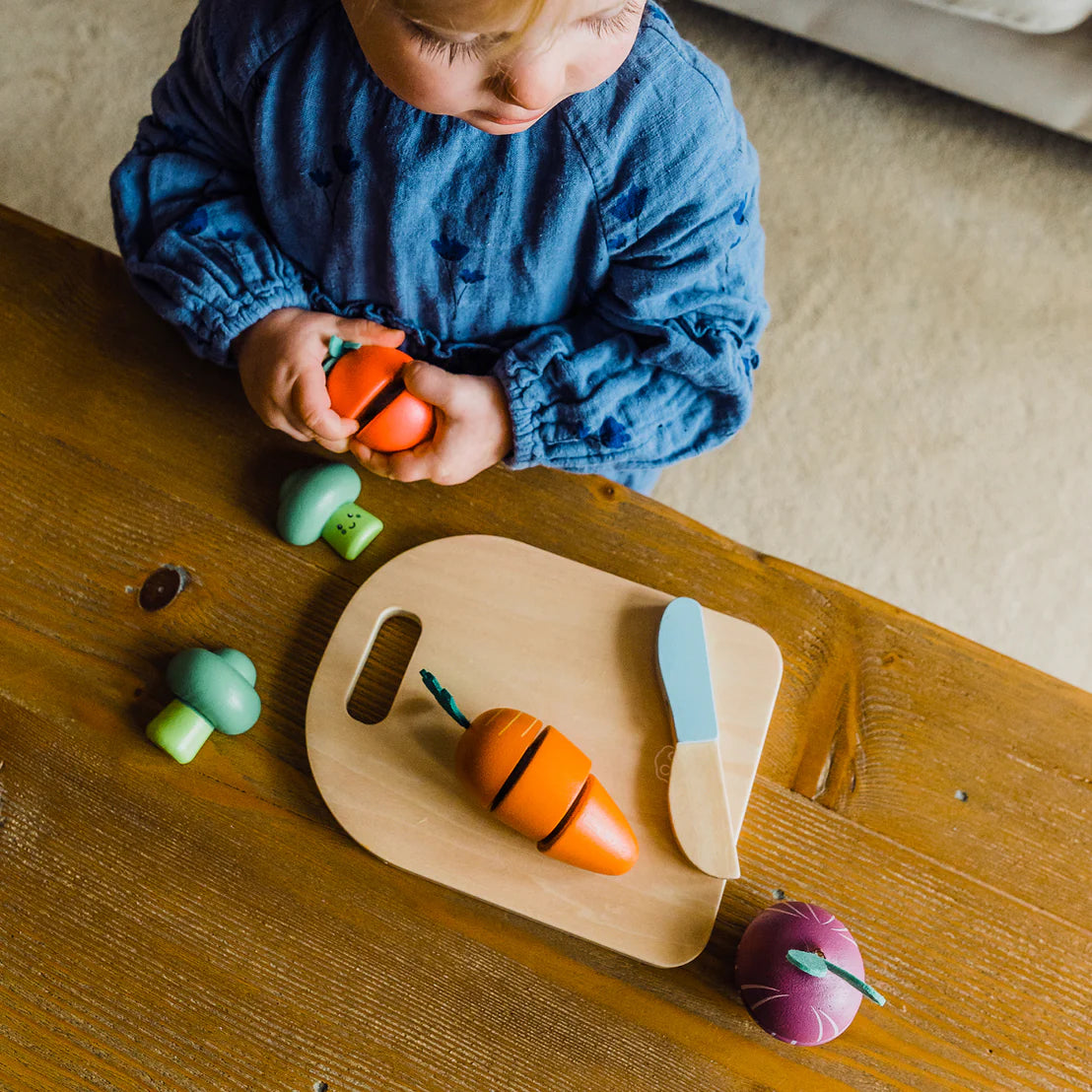 Happy Veggies Chopping Board