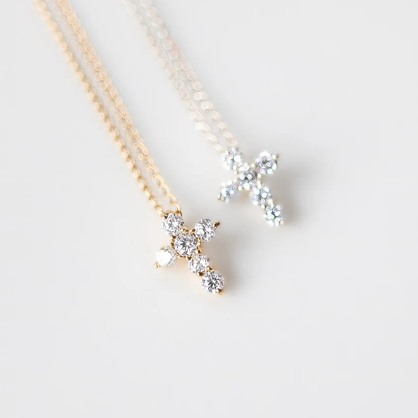 Cross Necklace - Gold