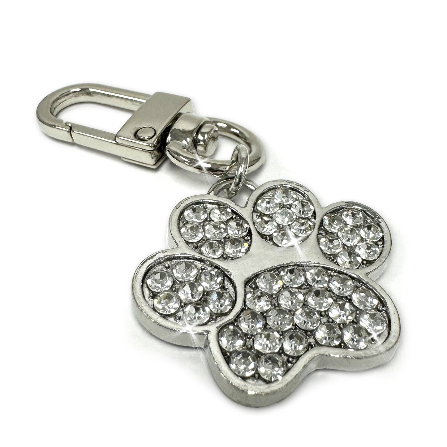 Puppy Paw Silver Charm