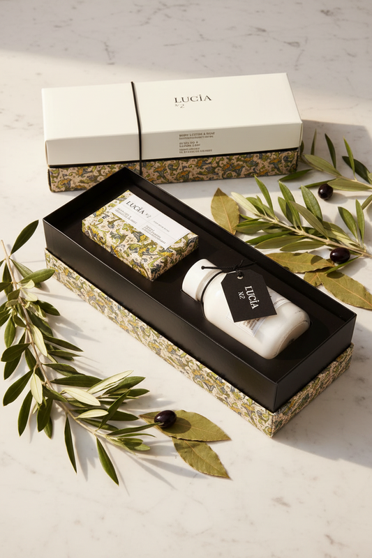 N°2 Olive Oil & Laurel Leaf Body Lotion & Soap Gift Set