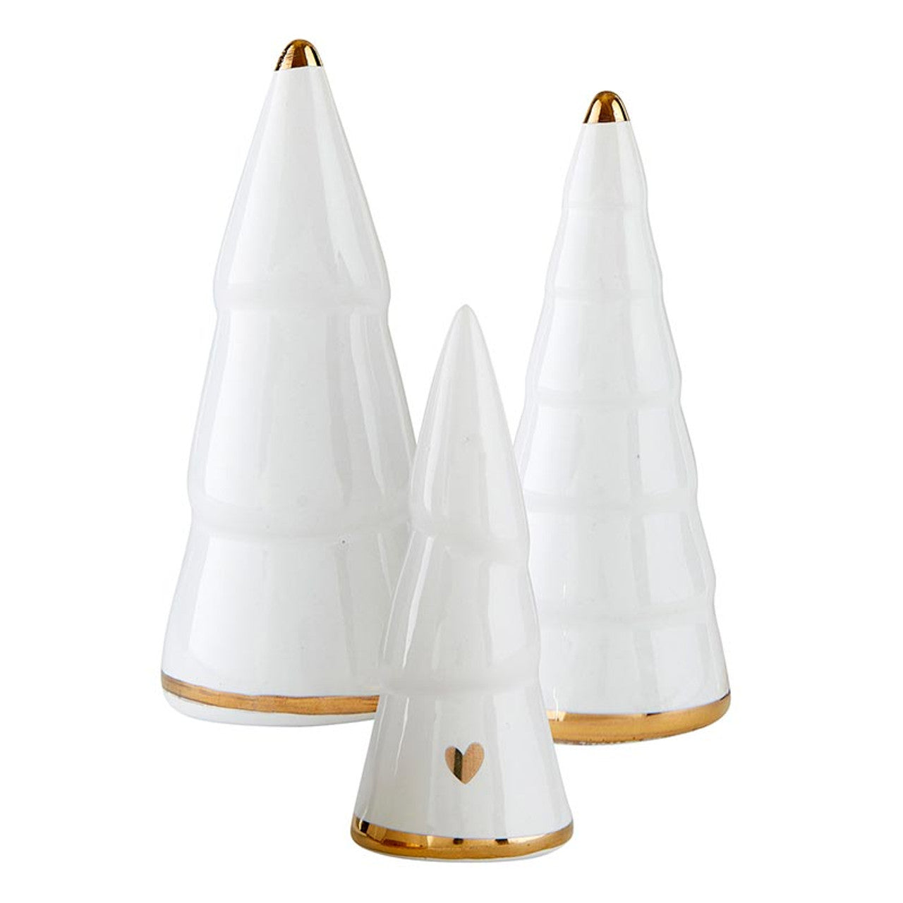 Ceramic Charcuterie Tree Set - Gold