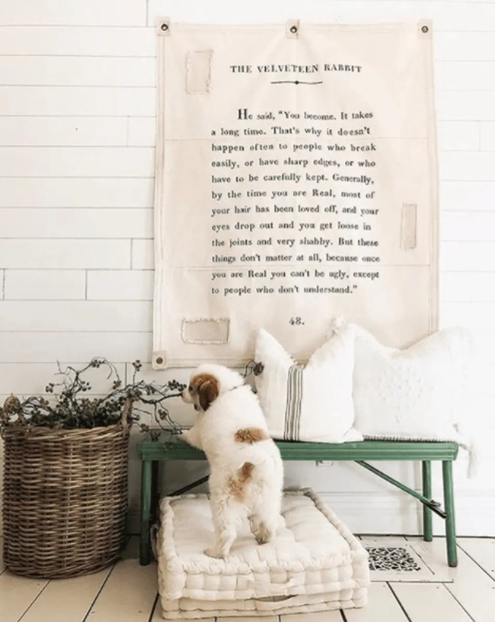 Canvas Wall Hanging - Dalai Lama - 46” x 57