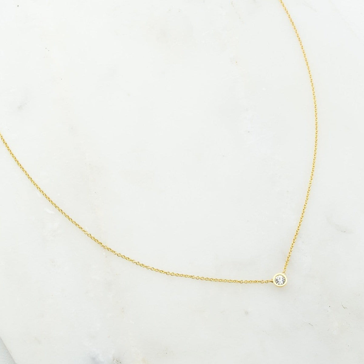 Solitaire Necklace