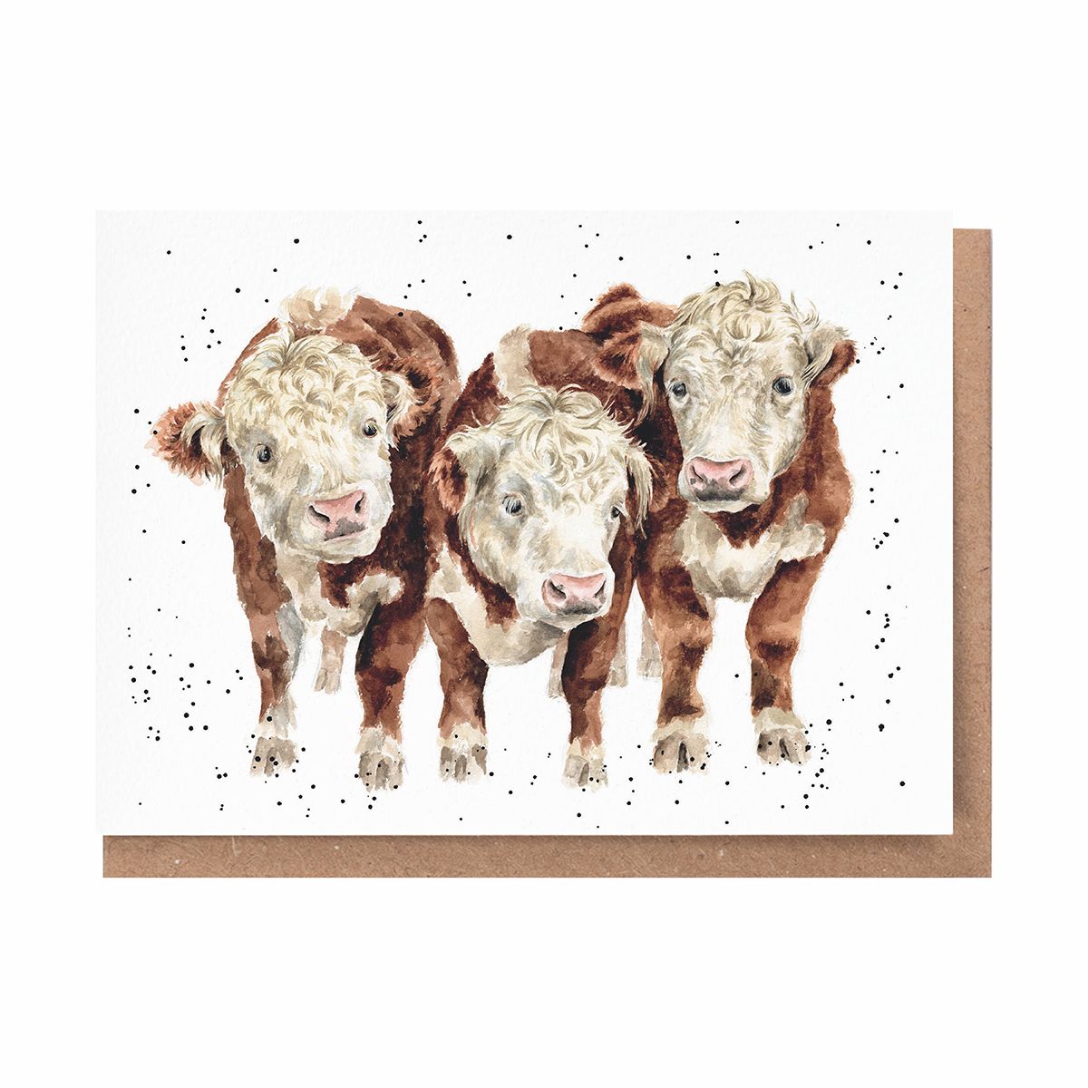 'Paddy, Percy and Pedro' Cow Card