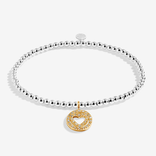Confetti A Little 'Celebrating You Today' Bracelet In Silver And Gold-Tone Plating