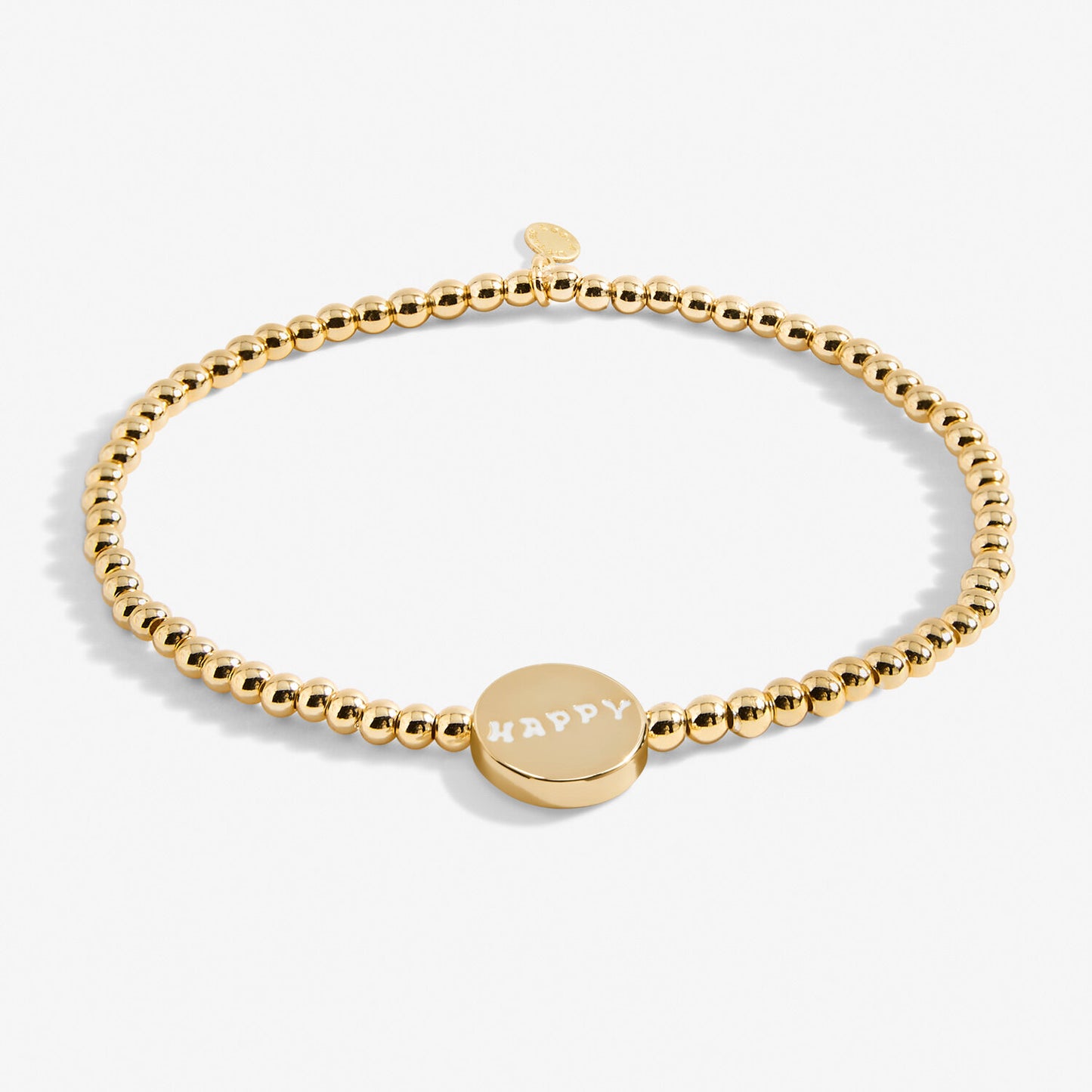 A Little 'Happiness' Bracelet In Gold-Tone Plating