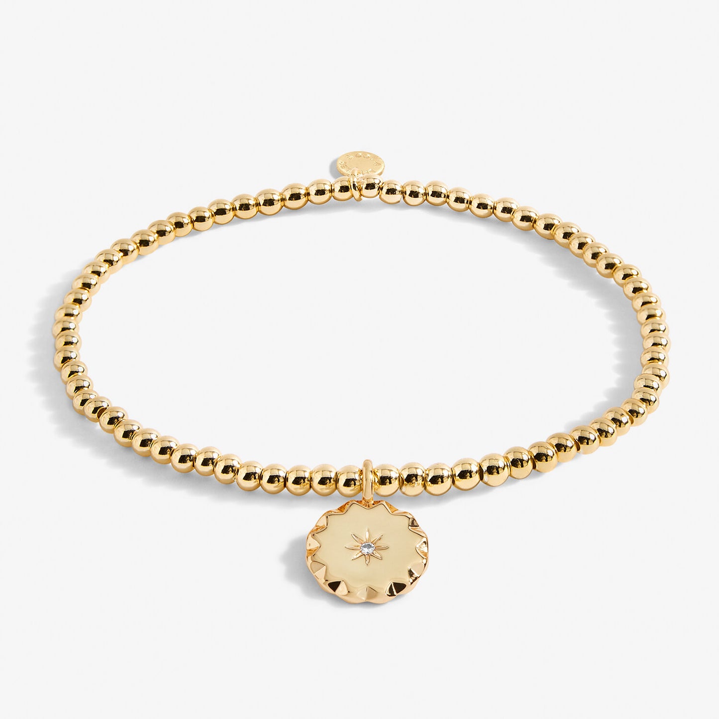A Little 'Darling Daughter' Bracelet In Gold-Tone Plating