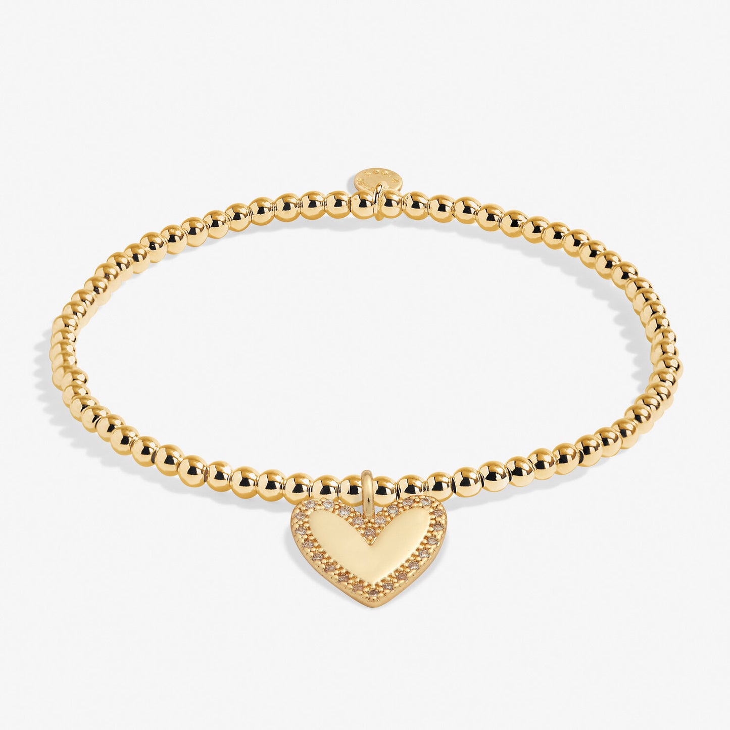 A Little 'Give Thanks' Bracelet In Gold-Tone Plating