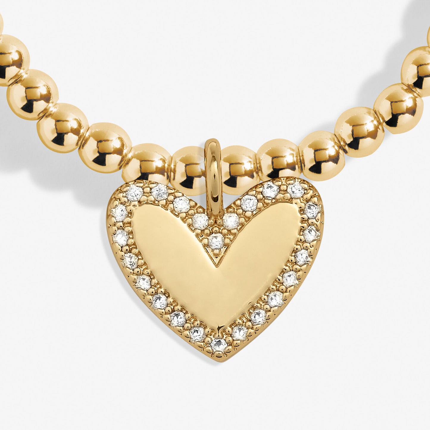 A Little 'Give Thanks' Bracelet In Gold-Tone Plating