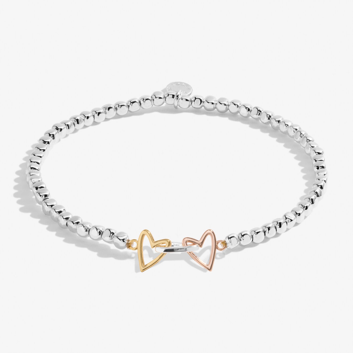 Forever Yours 'Sister Together Always' Trio Bracelet In Silver, Gold-Tone And Rose Gold-Tone Plating