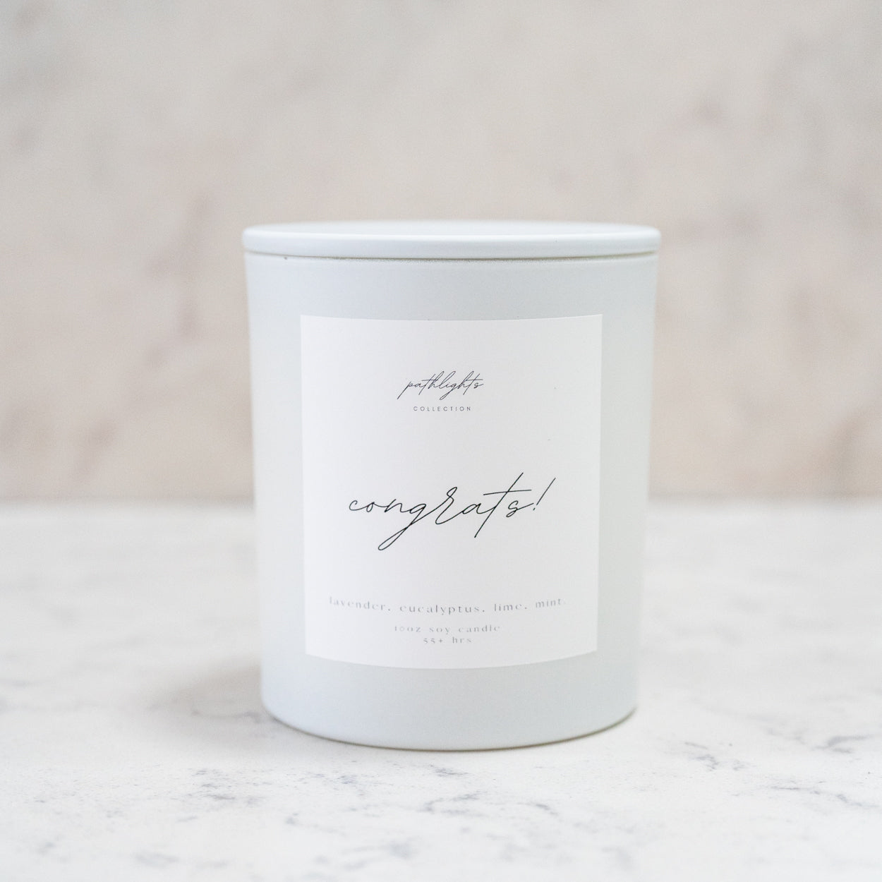 Congrats Candle 10oz (Lavender/Eucalyptus)