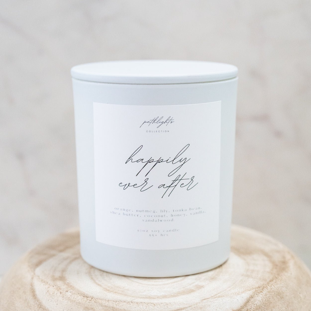 Happily Ever After Candle 10oz (Coconut/Sandalwood)