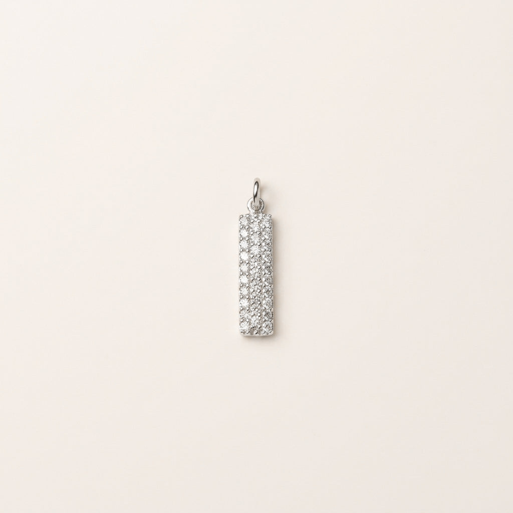 Pavé Bar Pendant