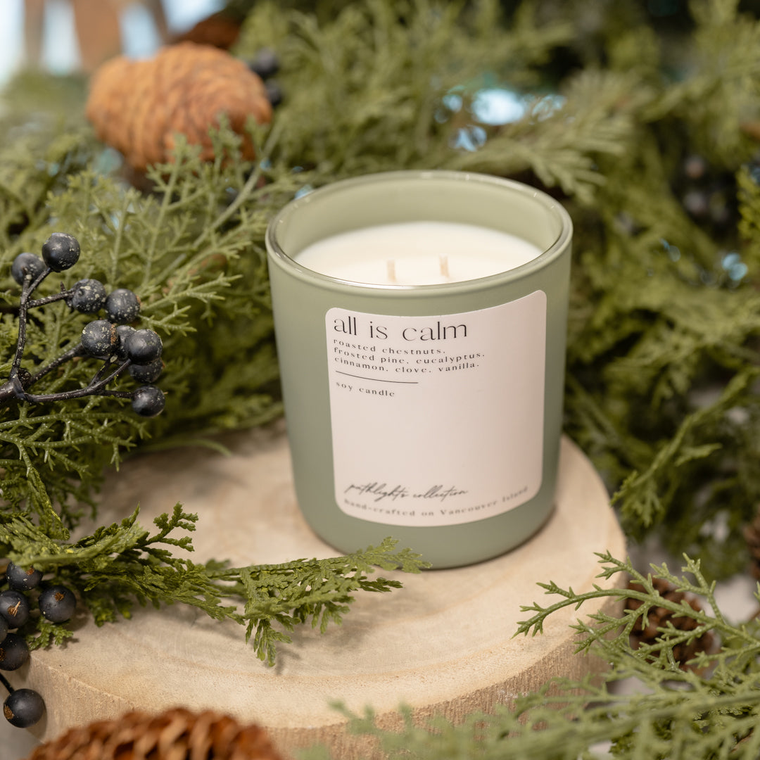 All Is Calm Soy Candle