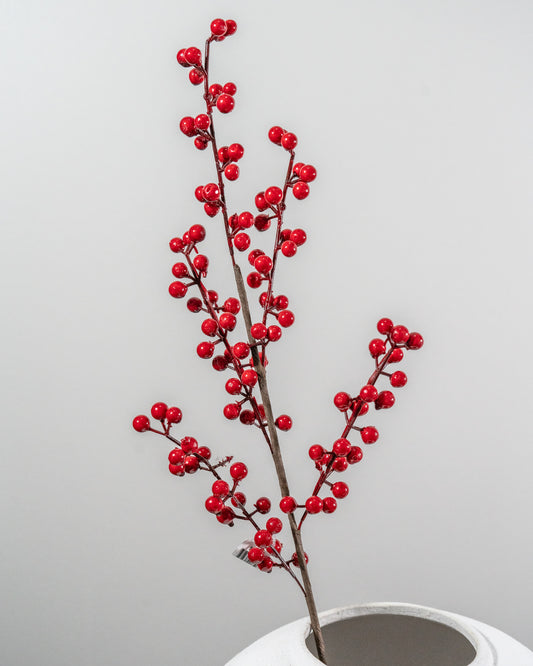 Classic Red Holly Berry Spray