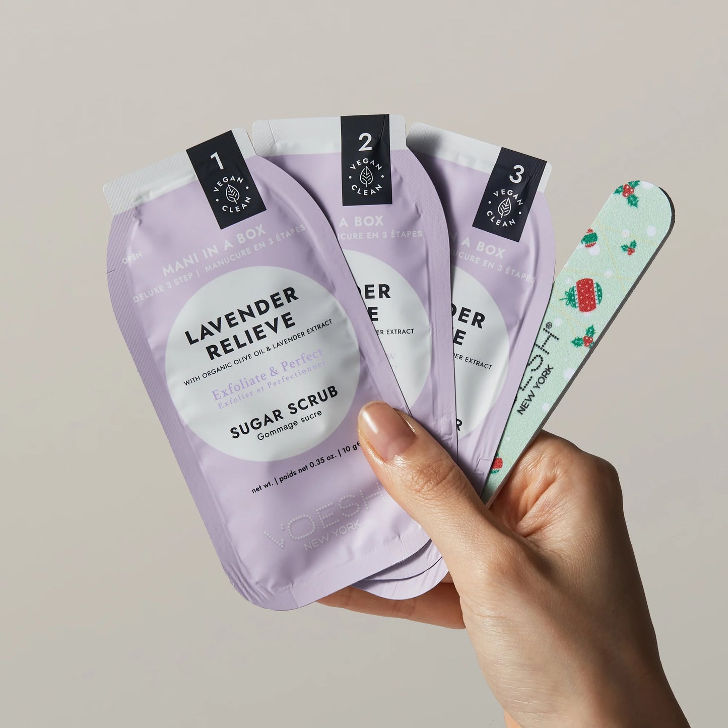 Mini Mani Holiday Set (Lavender)