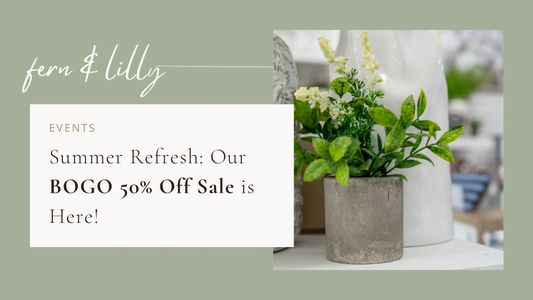 🌸 Summer Refresh: Our BOGO 50% Off Sale is Here!