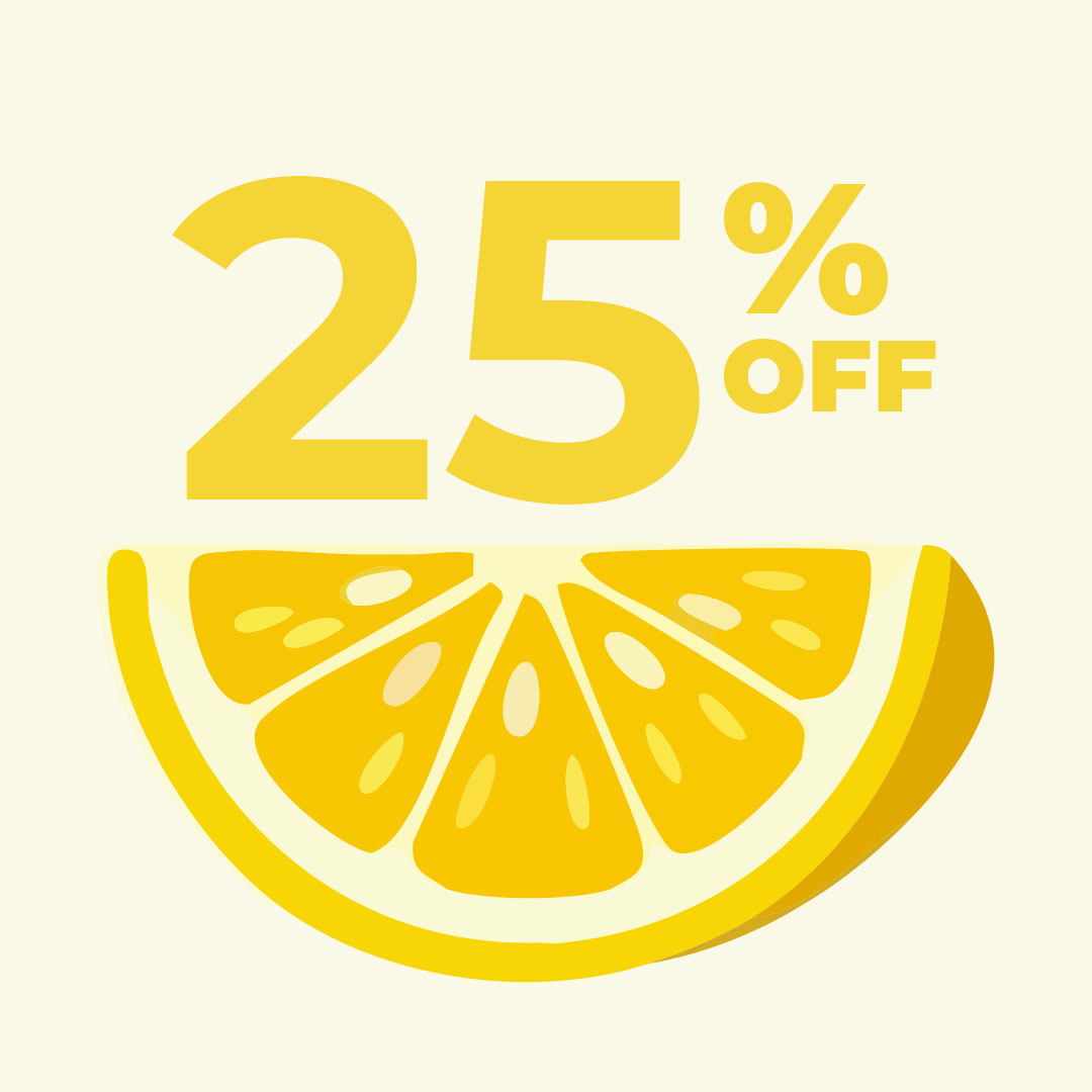 Summer Clearance — 25% Off