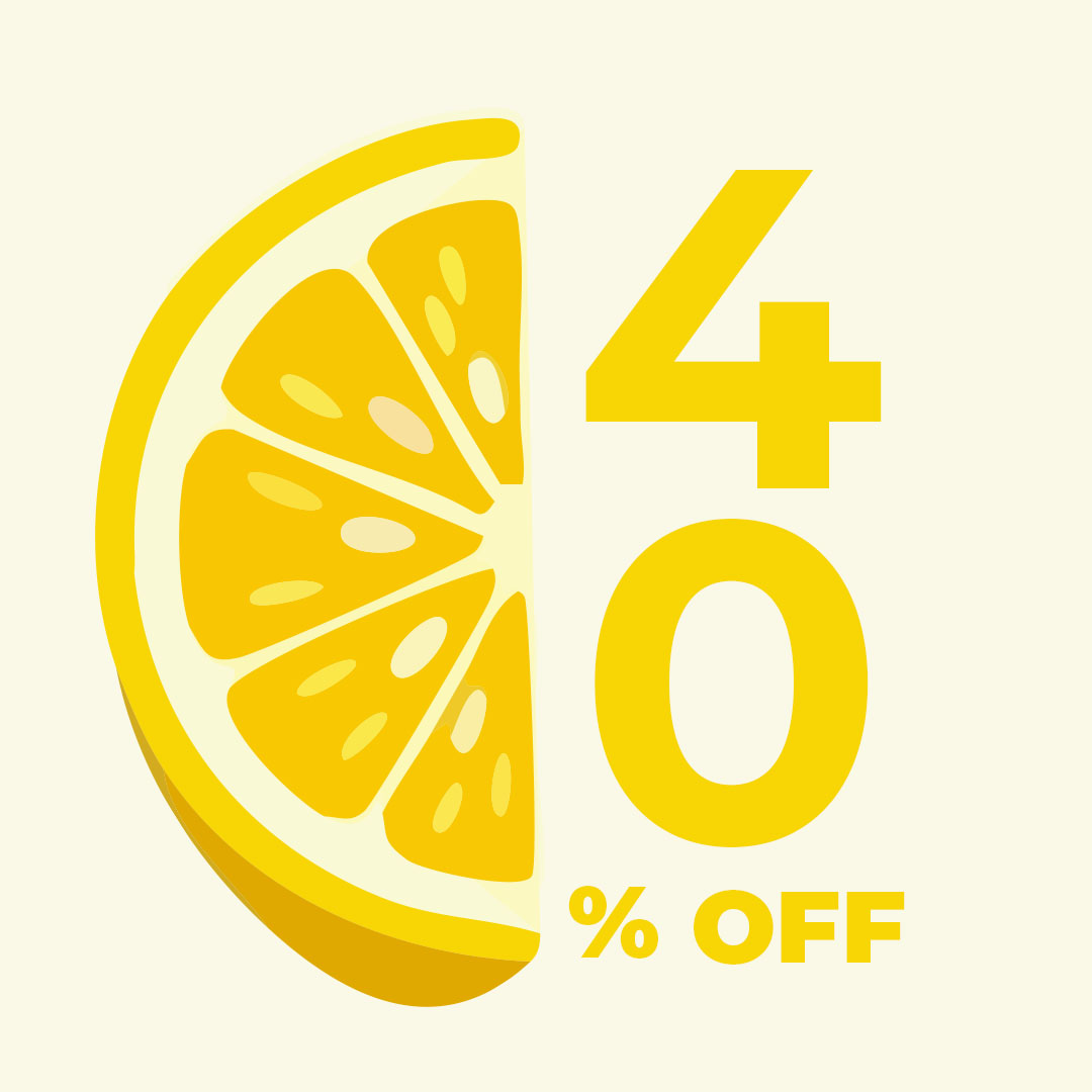 Summer Clearance — 40% Off