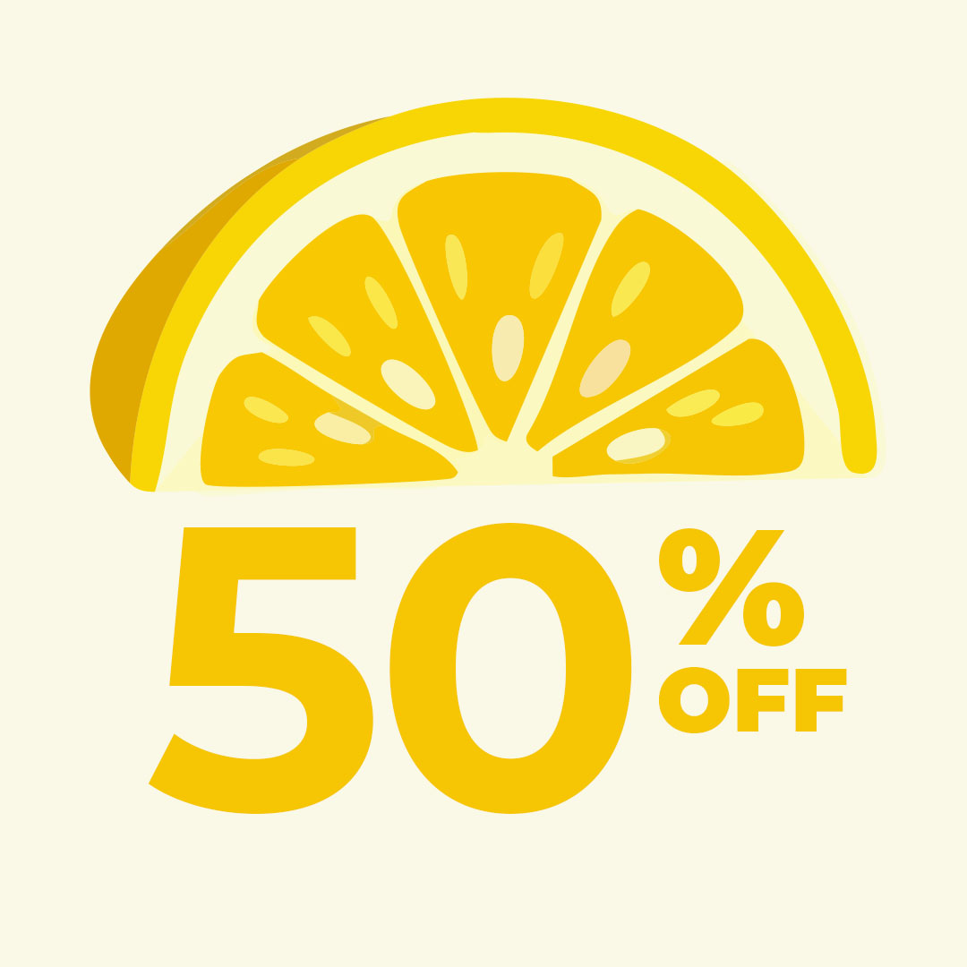Summer Clearance — 50% Off