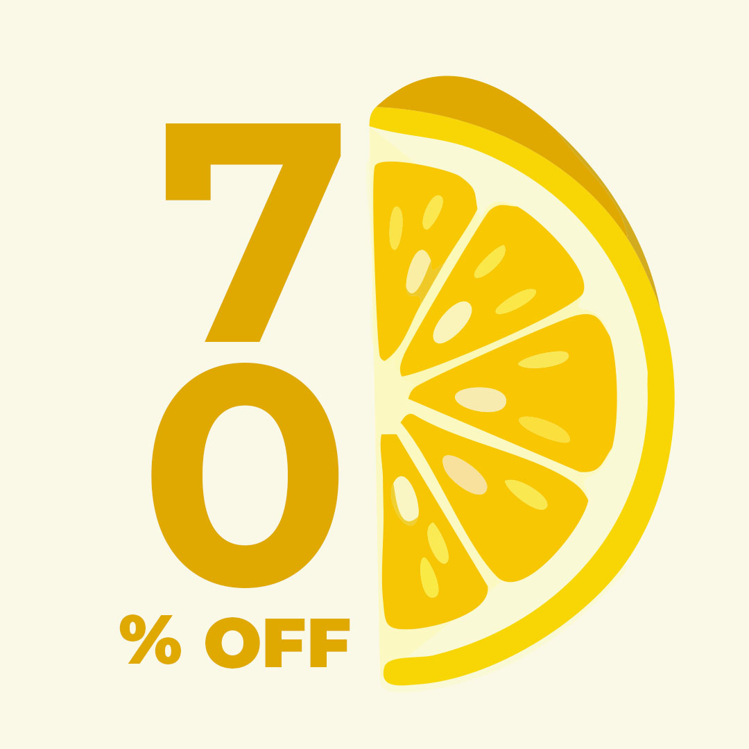 Summer Clearance — 70% Off