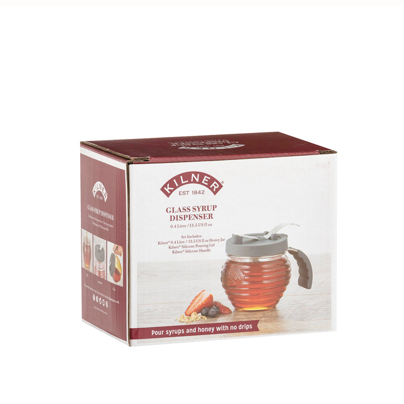 Glass Syrup Dispenser - 400ml