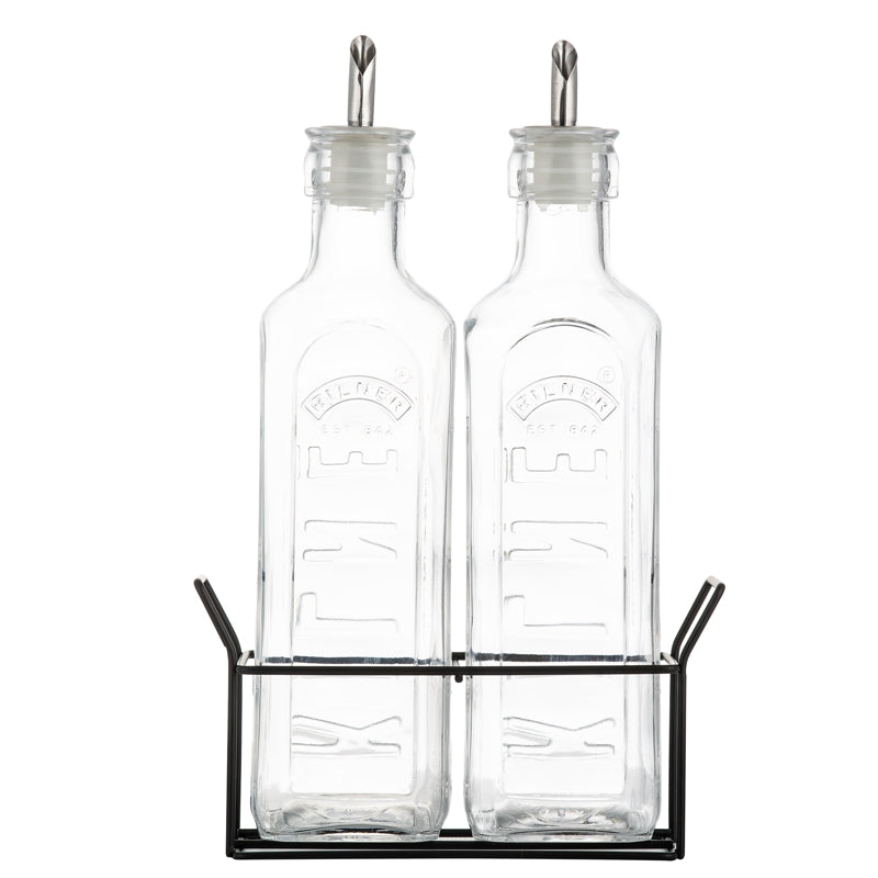 Set of 2 Oil/Vinegar Bottles