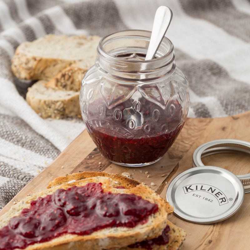 Strawberry Screw-Top Preserve Jar - 400ml