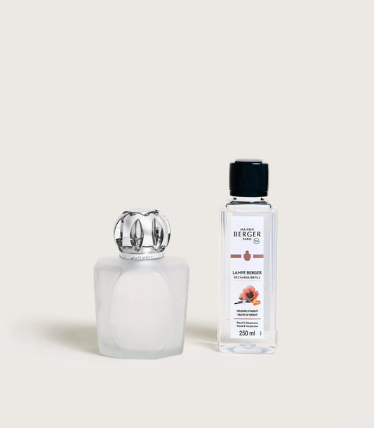 Magical Frosted Fragrance Lamp Gift Set with Velvet of Orient