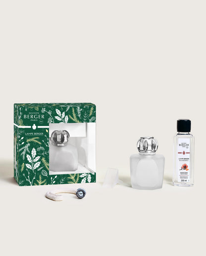 Magical Frosted Fragrance Lamp Gift Set with Velvet of Orient