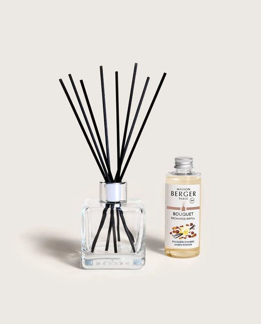 Amber Powder Cube Reed Diffuser