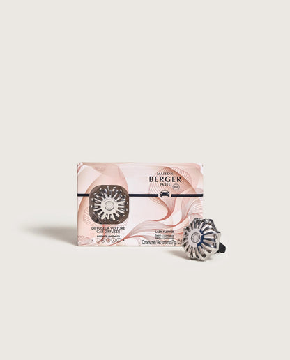 Corali Car Diffuser Kit with Lady Flower