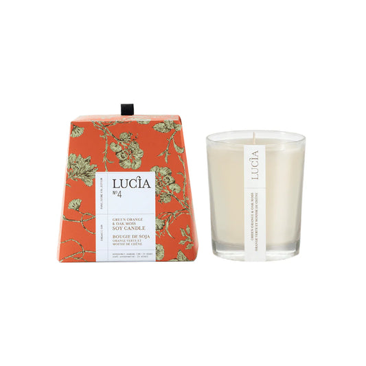 N°4 Green Orange & Oak Moss Soy Candle