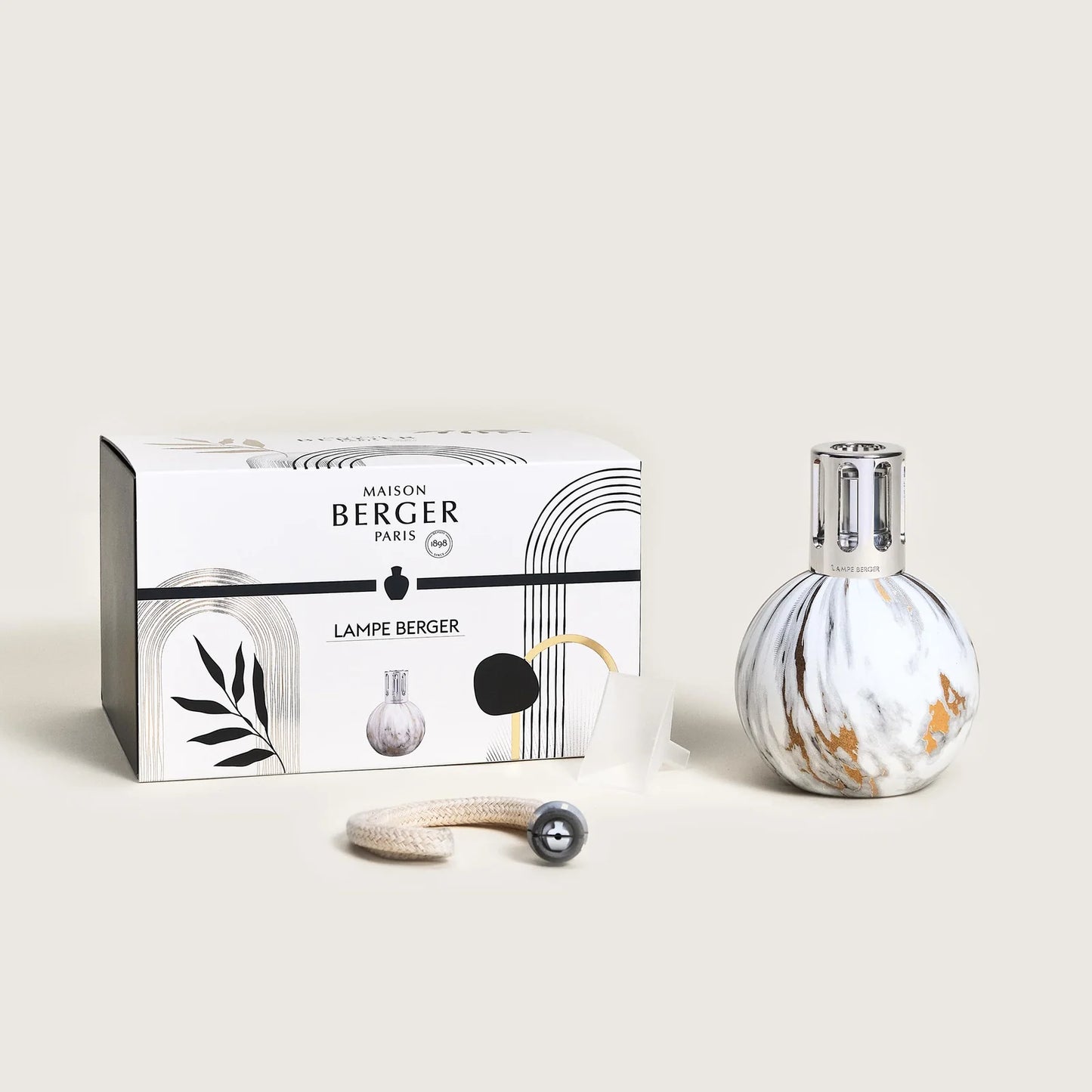 Boule Marble White Maison Berger Lamp