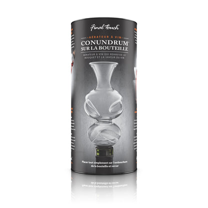 On The Bottle Conundrum Wine Aerator