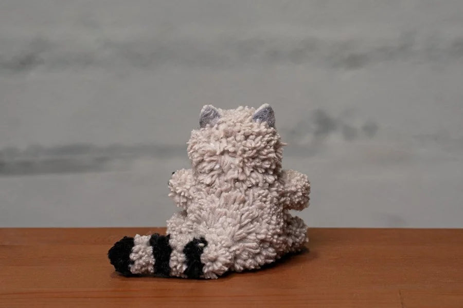 DIY Raccoon Fibre Art Kit