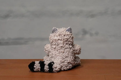 DIY Raccoon Fibre Art Kit