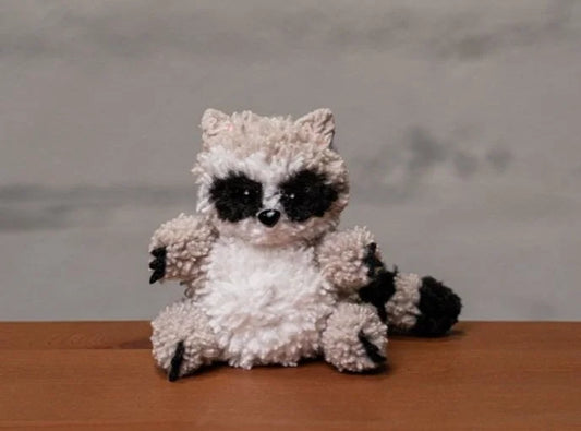 DIY Raccoon Fibre Art Kit