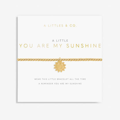 A Little 'You Are My Sunshine' Bracelet
