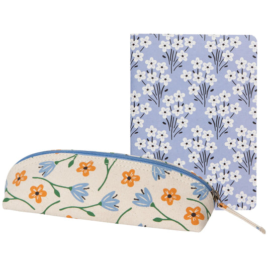 Bouquet Notebook & Pencil
Case Set