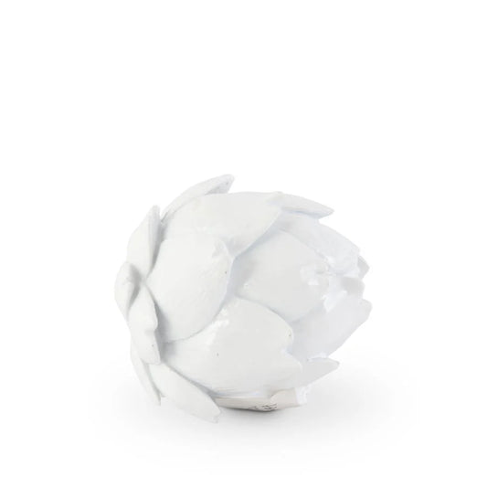 Glossy White Artichoke