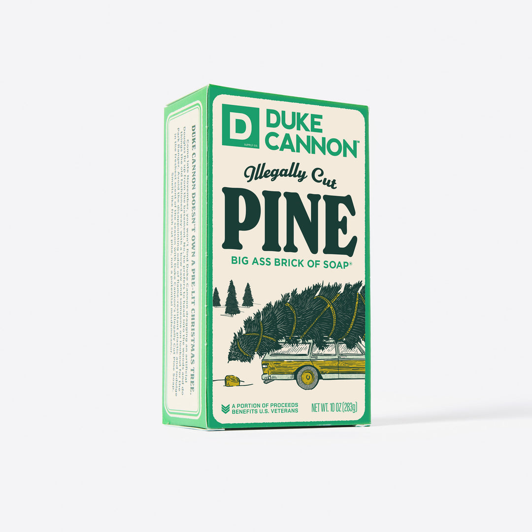 Big Ass Brick of Soap Illegally Cut Pine