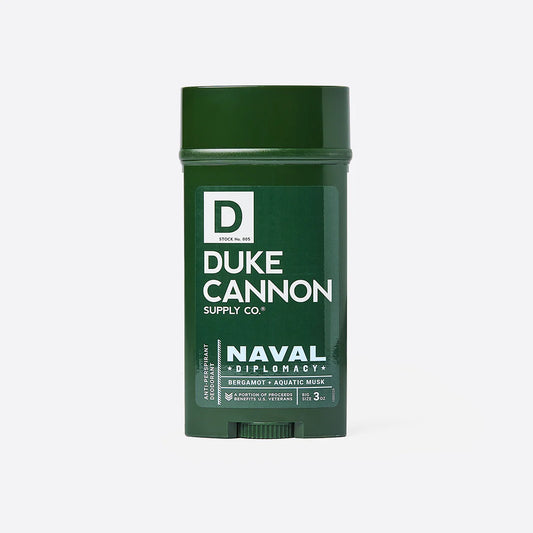 Naval Diplomacy
Anti-Perspirant Deodorant