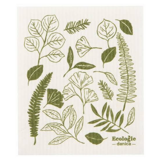 Fern & Frond Swedish Dishcloth