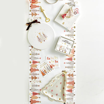Marble Serving Board with Handle - Tree