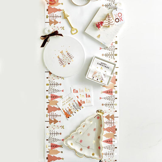 Marble Serving Board with Handle - Tree